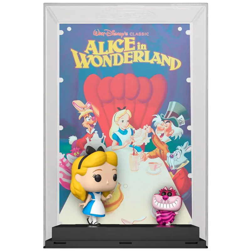 Disney - 100. Rocznica POP! Plakat Filmowy & Figurka Alicja w Krainie Czarów 9 cm zdjęcie produktu