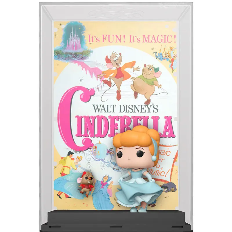 Disney's 100th Anniversary POP! Movie Poster & Figurka Kopciuszek 9 cm zdjęcie produktu