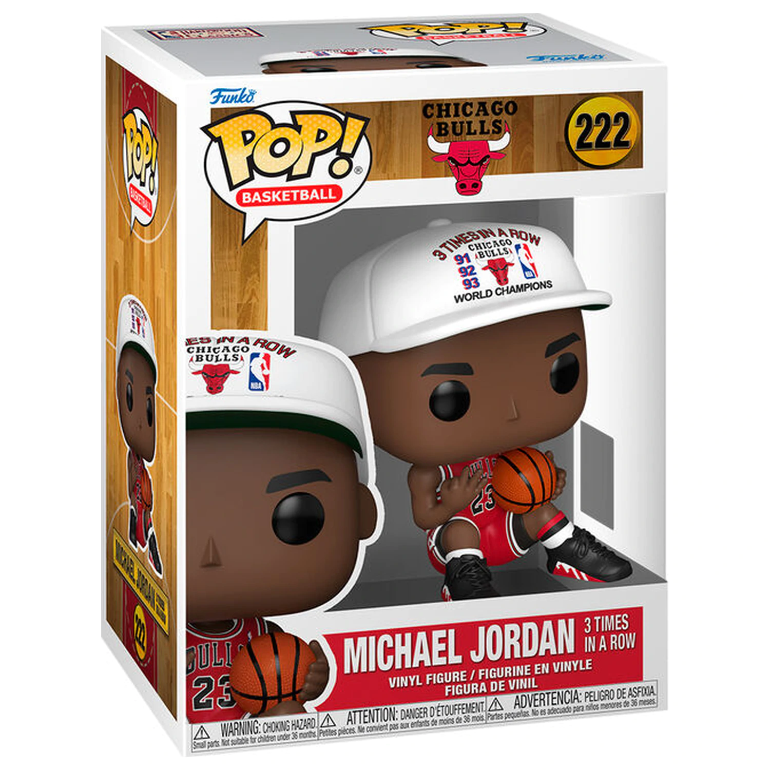 Funko POP figurka NBA Chicago Bulls Michael Jordan 3 Times in a Row zdjęcie produktu