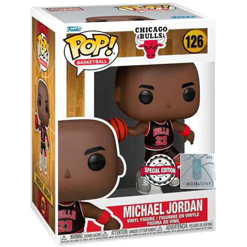 Figurka POP NBA Chicago Bulls Michael Jordan with Jordans Exclusive zdjęcie produktu