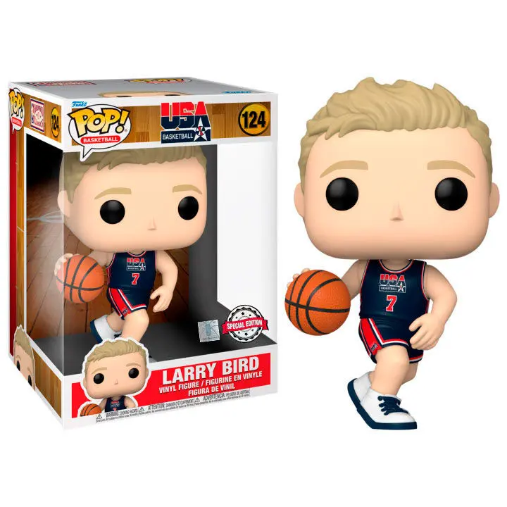 Figurka winylowa Basketball Super Sized Jumbo POP! Larry Bird (Team USA) 25 cm zdjęcie produktu