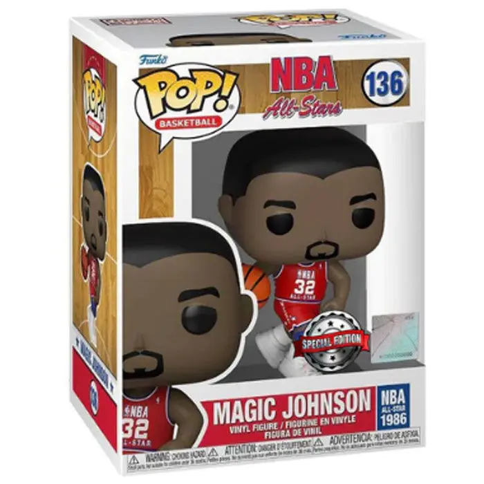 Figurka POP NBA Legends Magic Johnson Exclusive zdjęcie produktu