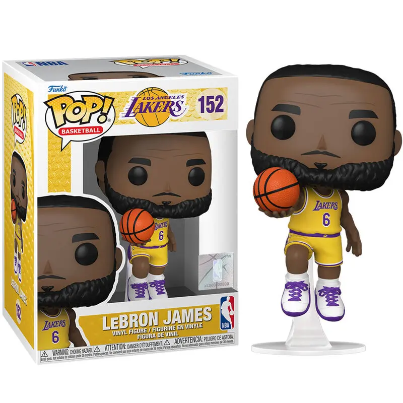 NBA POP! Figurka winylowa Sports LeBron James (Lakers) 9 cm zdjęcie produktu