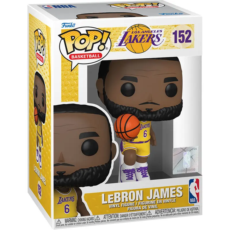 NBA POP! Figurka winylowa Sports LeBron James (Lakers) 9 cm zdjęcie produktu