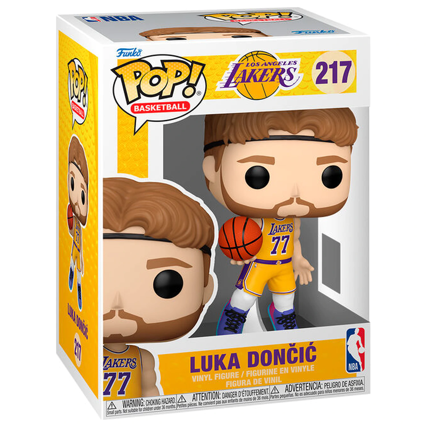 Funko POP figurka NBA Los Angeles Lakers Luka Dončić zdjęcie produktu