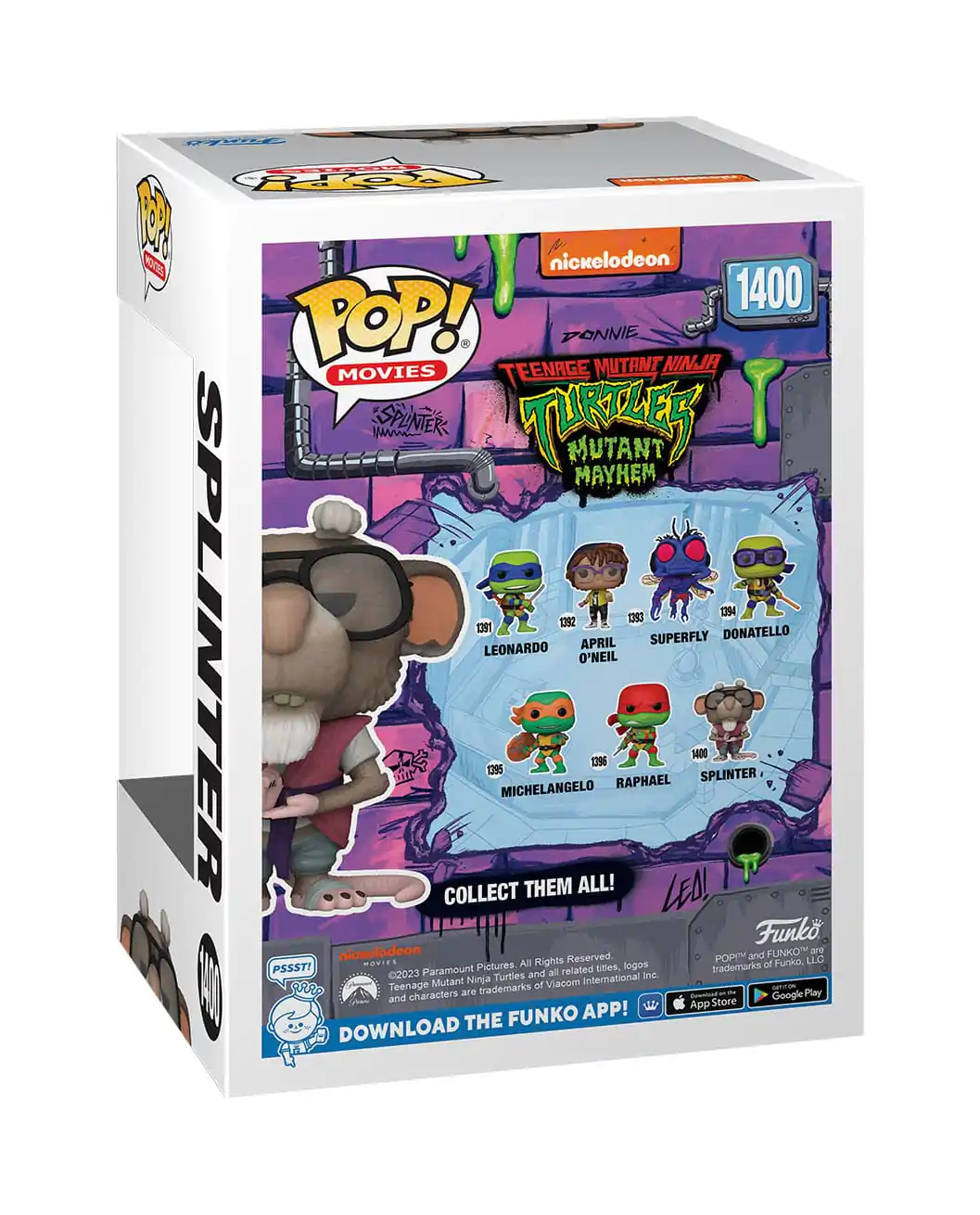 Figurka POP Ninja Turtles Splinter zdjęcie produktu