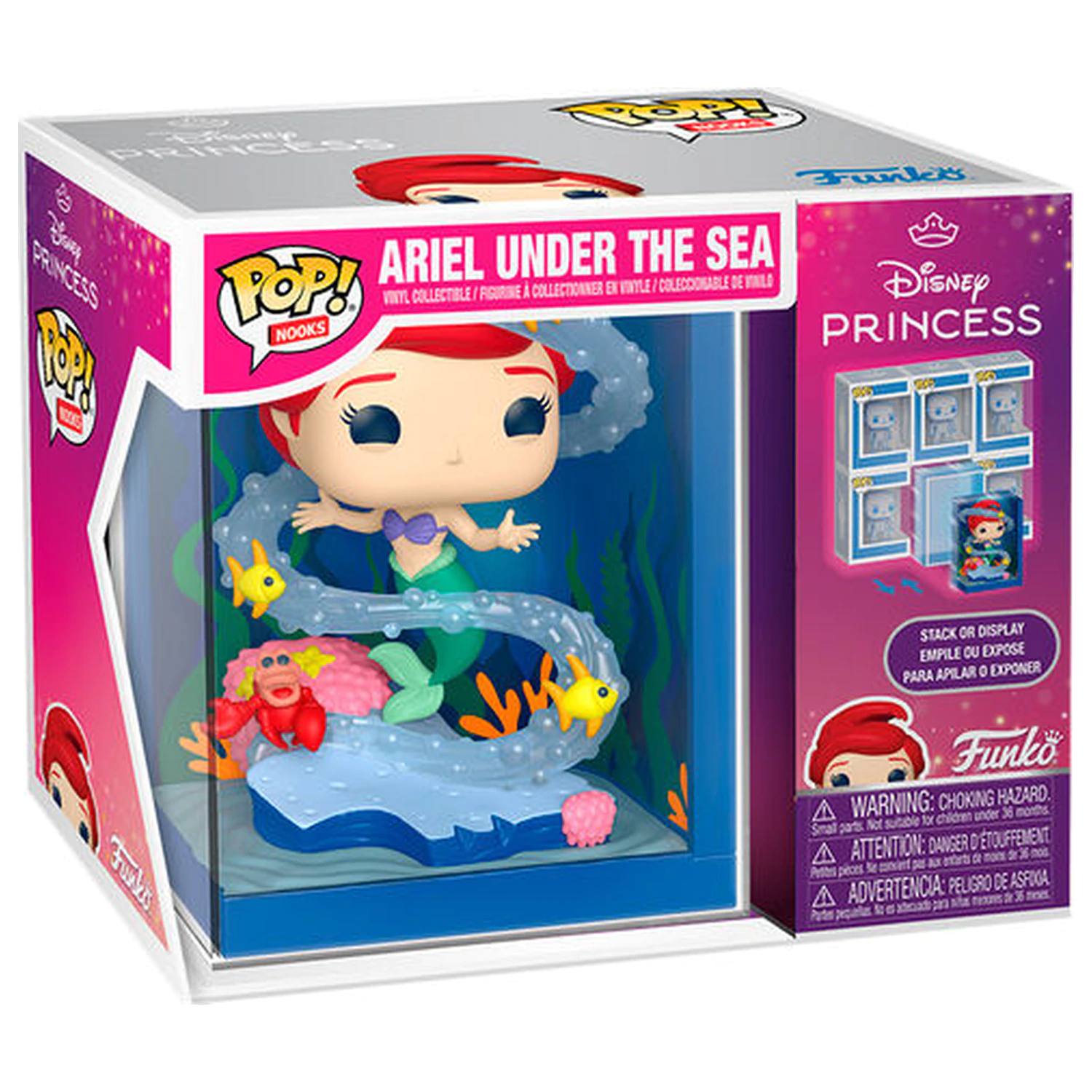 Figurka Funko POP Nooks Disney Princess Ariel Under the Sea zdjęcie produktu