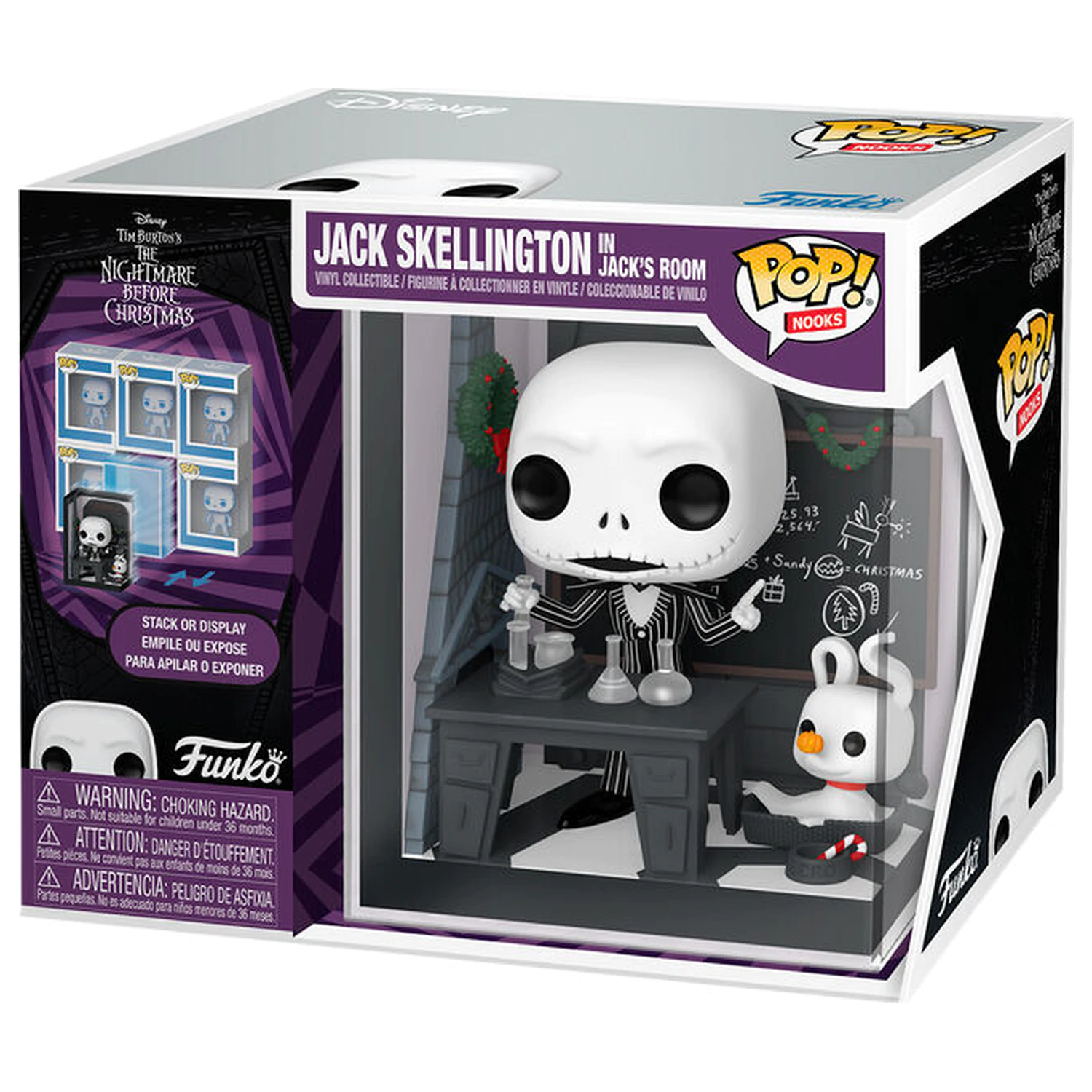 Funko POP figure Nooks Disney Nightmare Before Christmas Jack Skellington w pokoju Jacka zdjęcie produktu