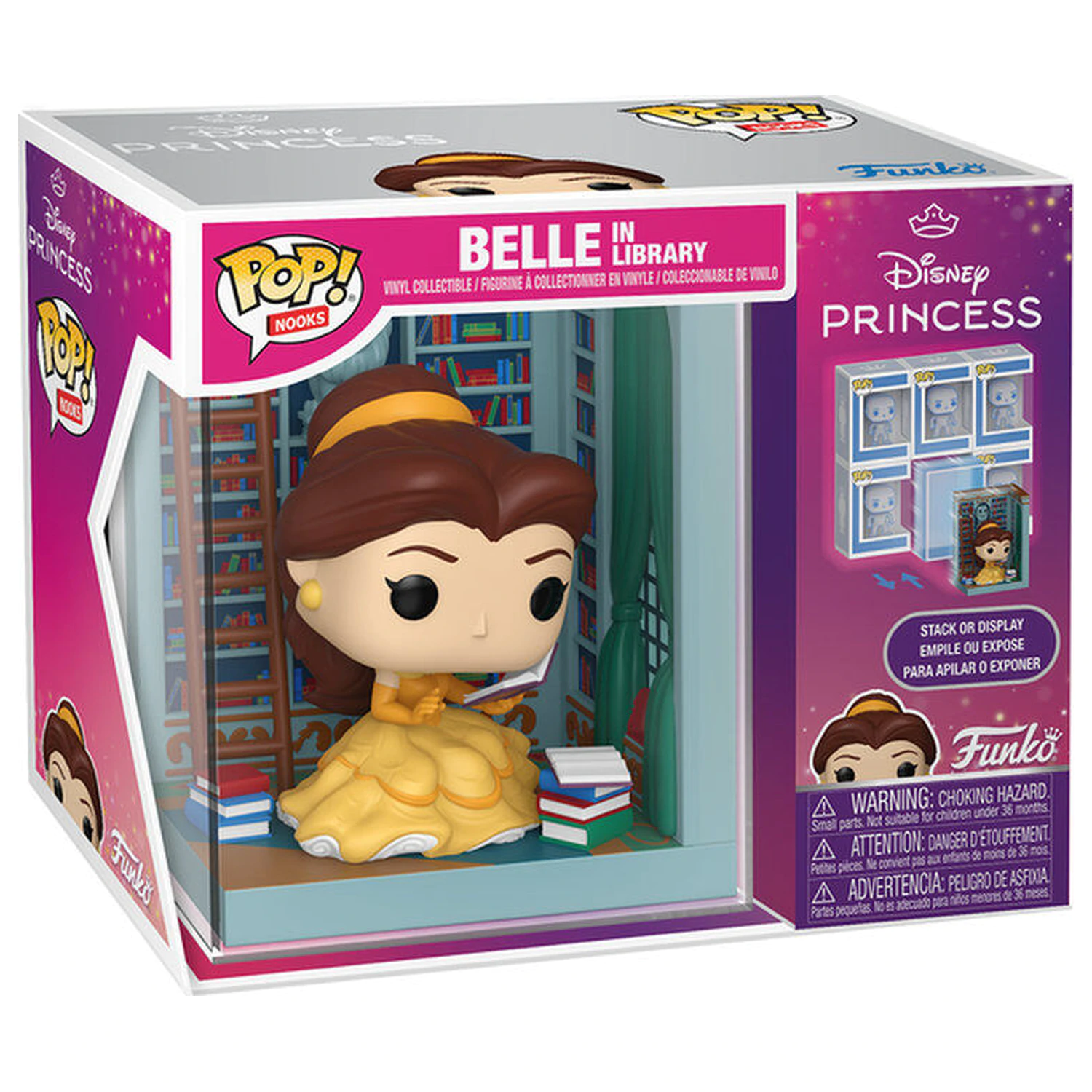 Figurka Funko POP Nooks Disney Princess Belle in Library zdjęcie produktu