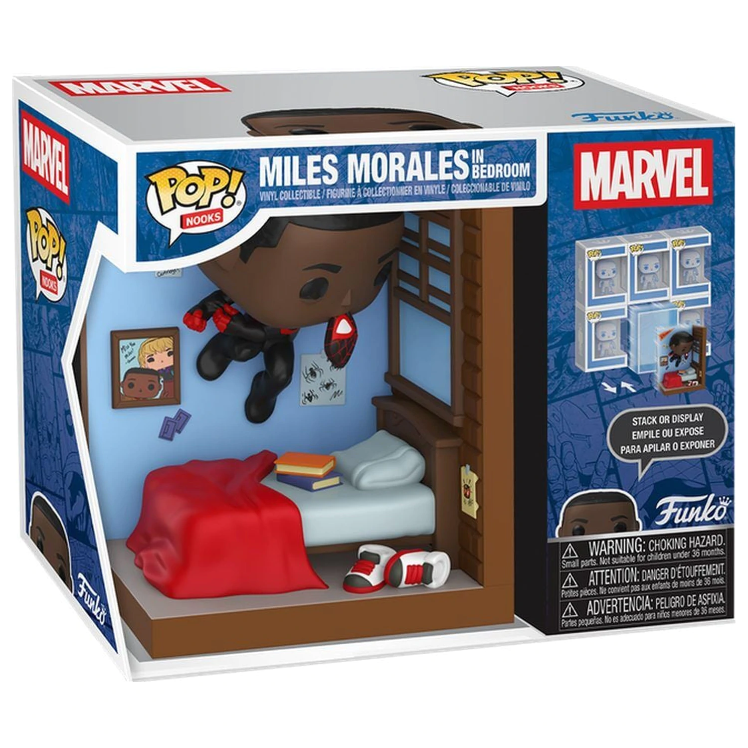 Funko POP! figurka Nooks Marvel Miles Morales in Bedroom zdjęcie produktu