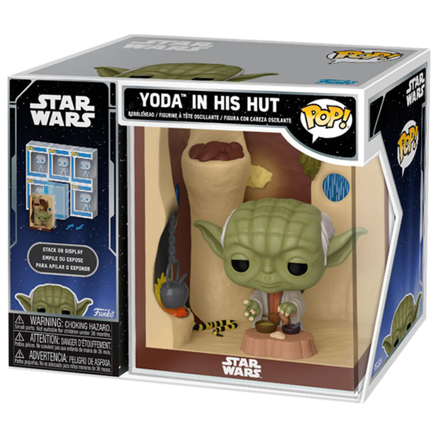 Figurka Funko POP Nooks Star Wars Yoda in His Hut zdjęcie produktu