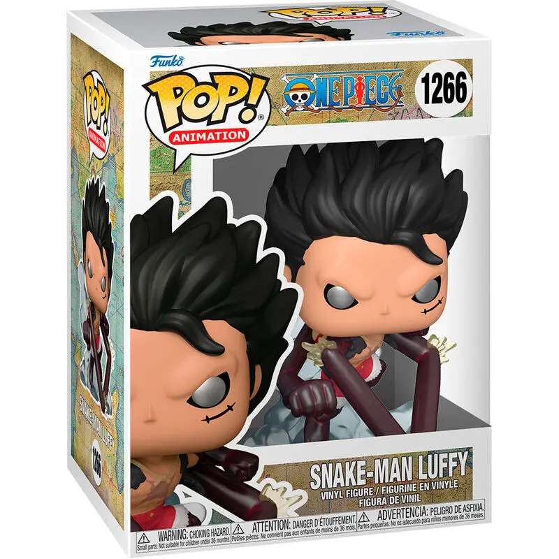 One Piece POP! Figurka winylowa Television Snake-Man Luffy 9 cm zdjęcie produktu