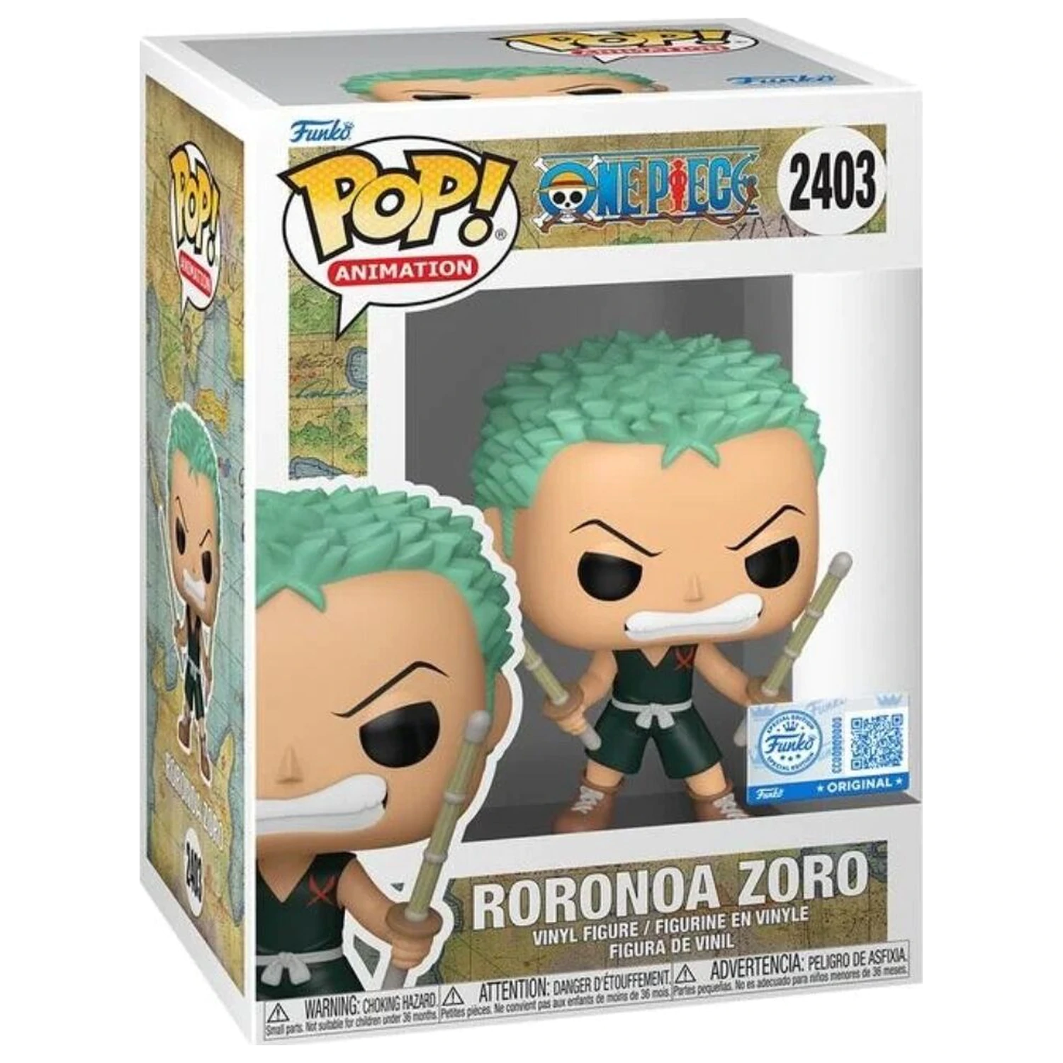 Figurka Funko POP One Piece Zoro Exclusive zdjęcie produktu