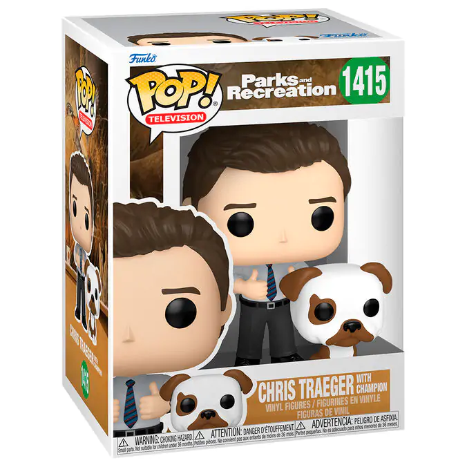 Figurka Funko POP Parks and Recreation Chris Traeger with Champion zdjęcie produktu