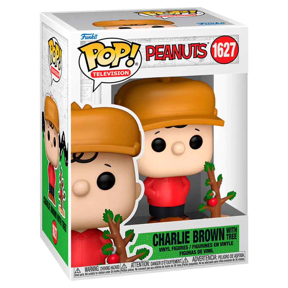 Figurka Funko POP Peanuts Charlie Brown z choinką zdjęcie produktu