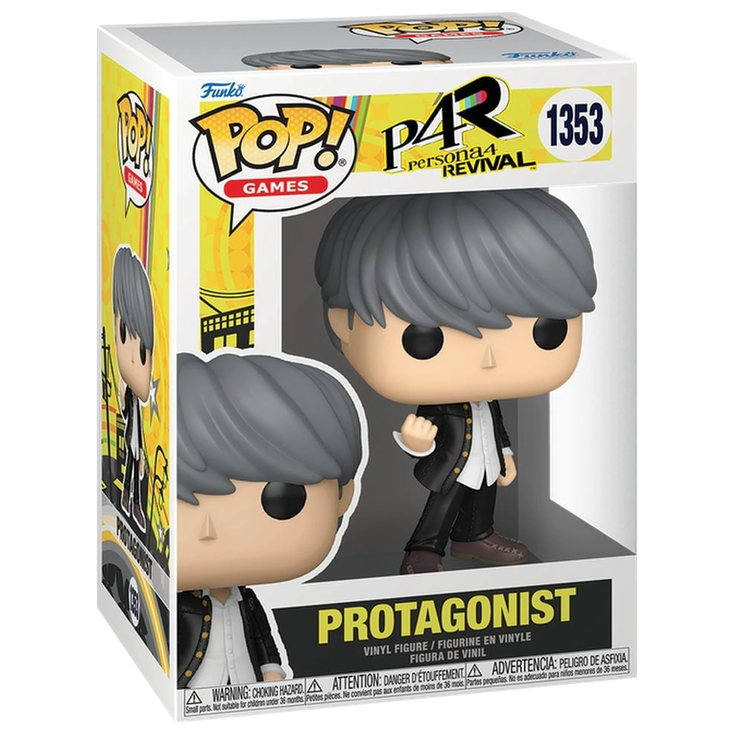Figurka Funko POP Persona 4 Revival Protagonist zdjęcie produktu