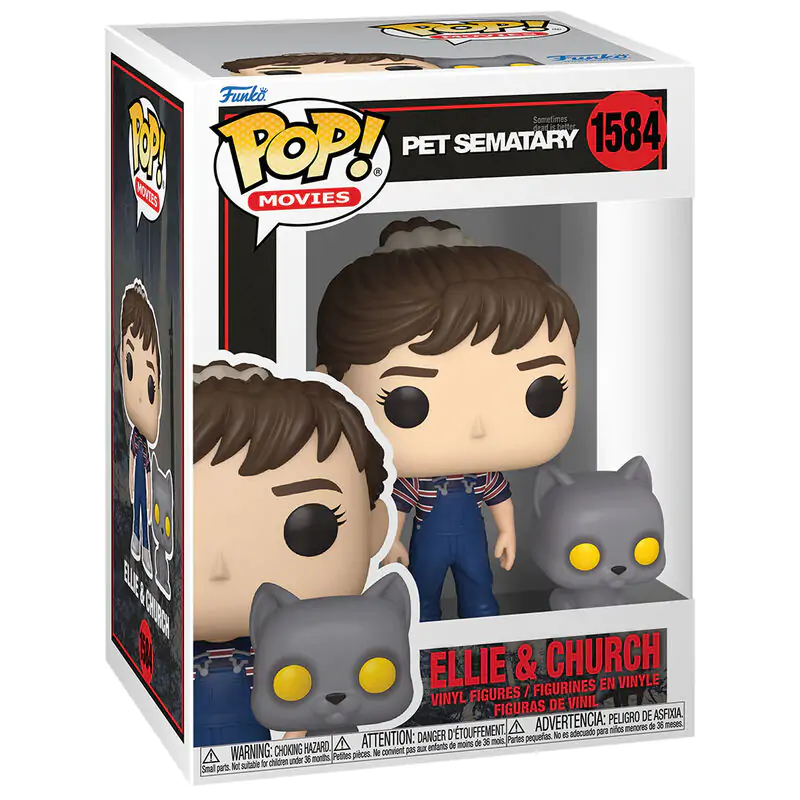 Funko POP figurka Pet Sematary Ellie & Church zdjęcie produktu