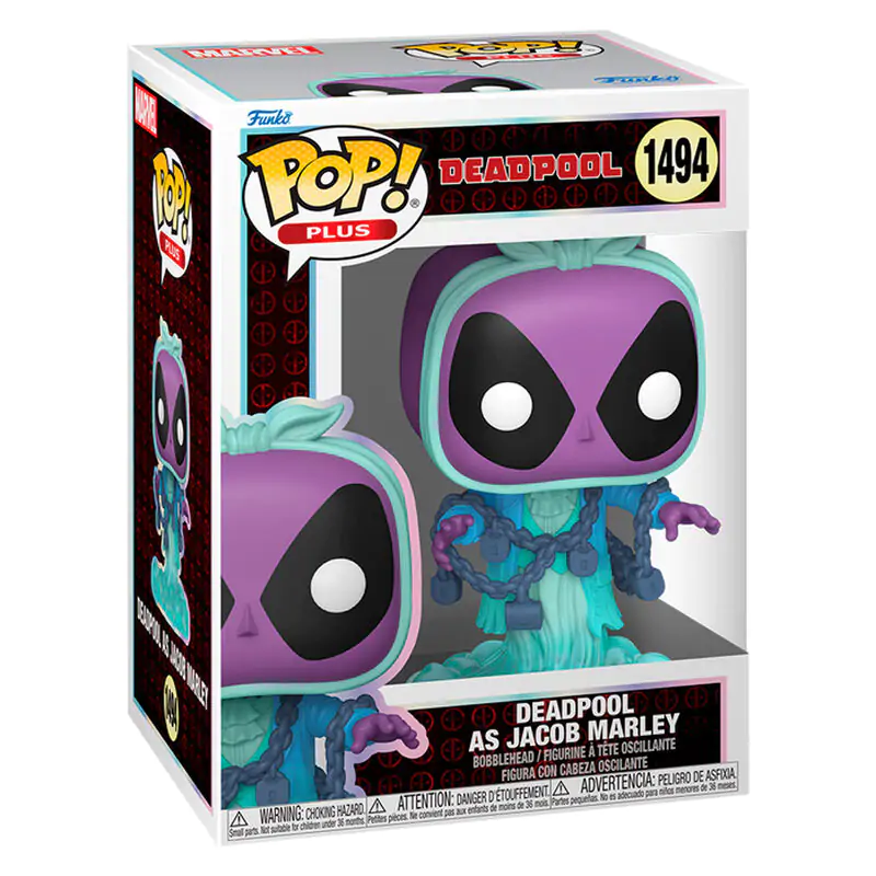 Figurka Funko POP Plus Marvel Deadpool - Deadpool jako Jacob Marley zdjęcie produktu