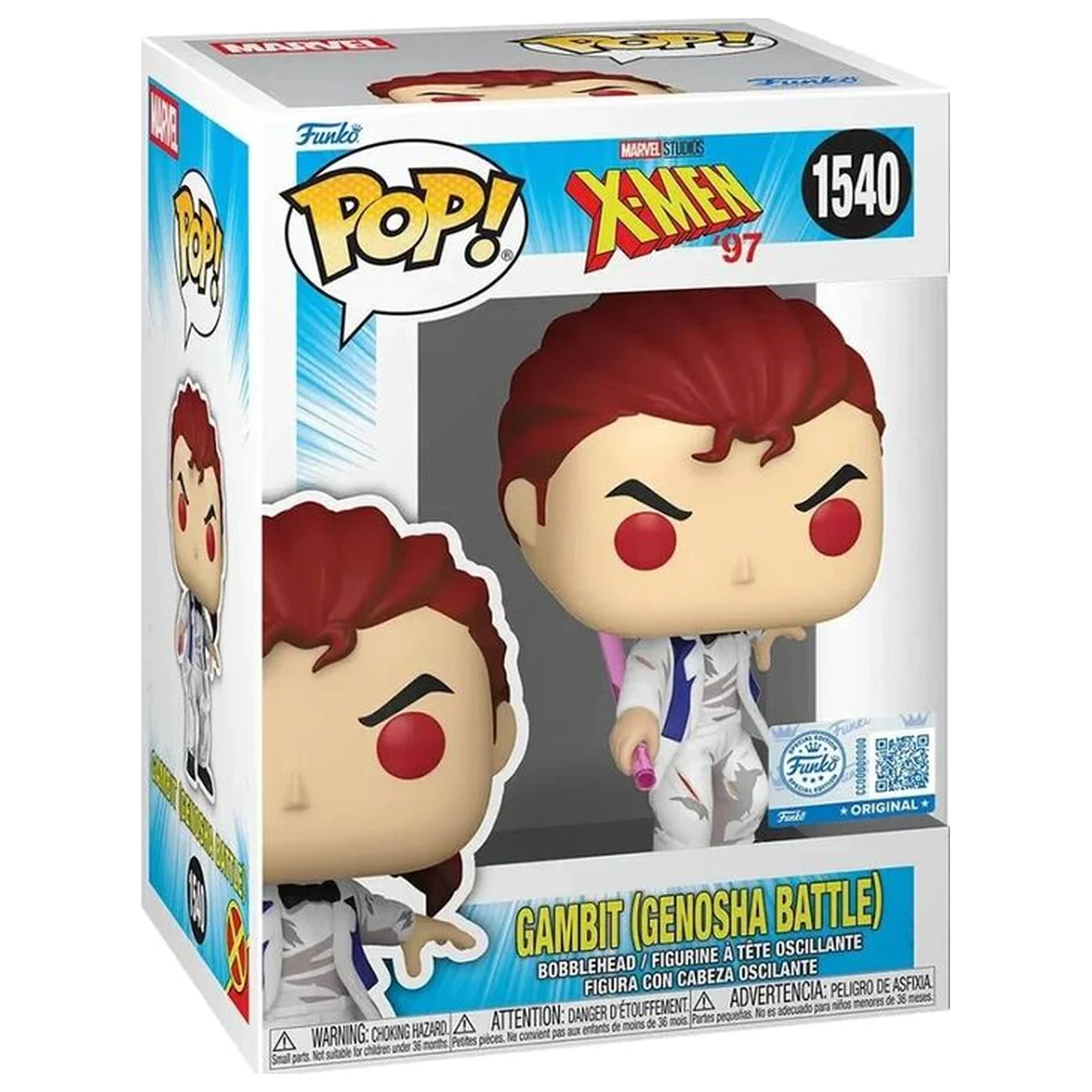 Funko POP figurka X-Men '97 - Gambit (Genosha Battle) zdjęcie produktu