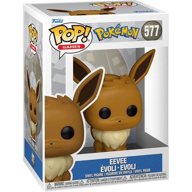 Pokemon POP! Games Figurka winylowa Eevee (EMEA) 9 cm zdjęcie produktu