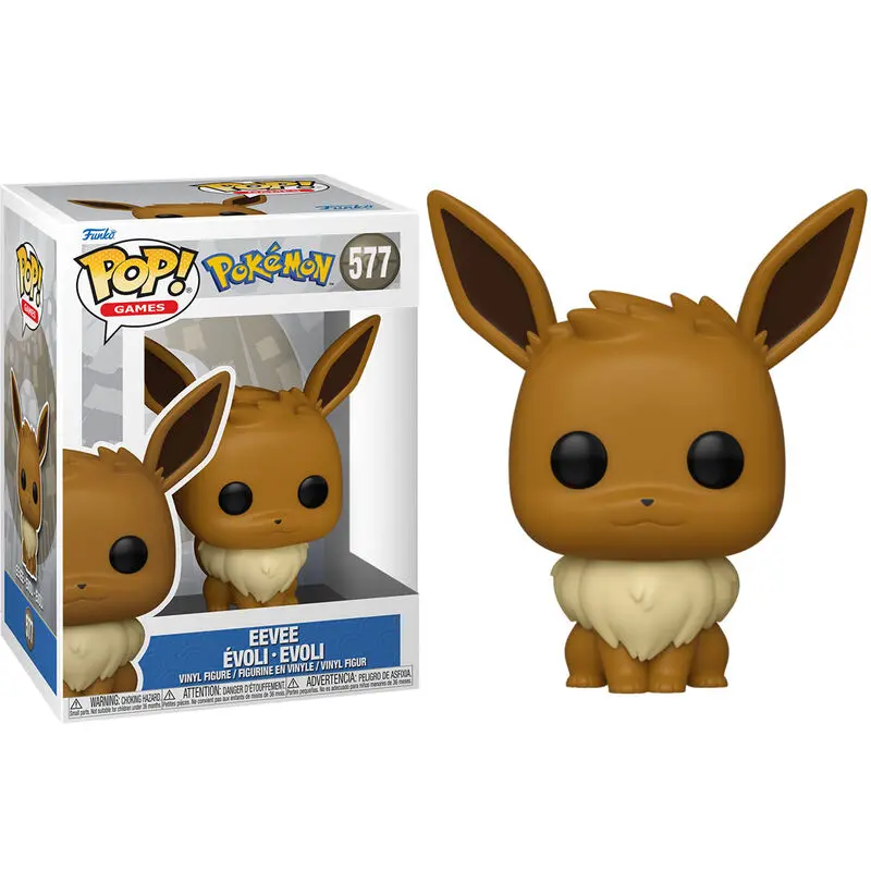 Pokemon POP! Games Figurka winylowa Eevee (EMEA) 9 cm zdjęcie produktu