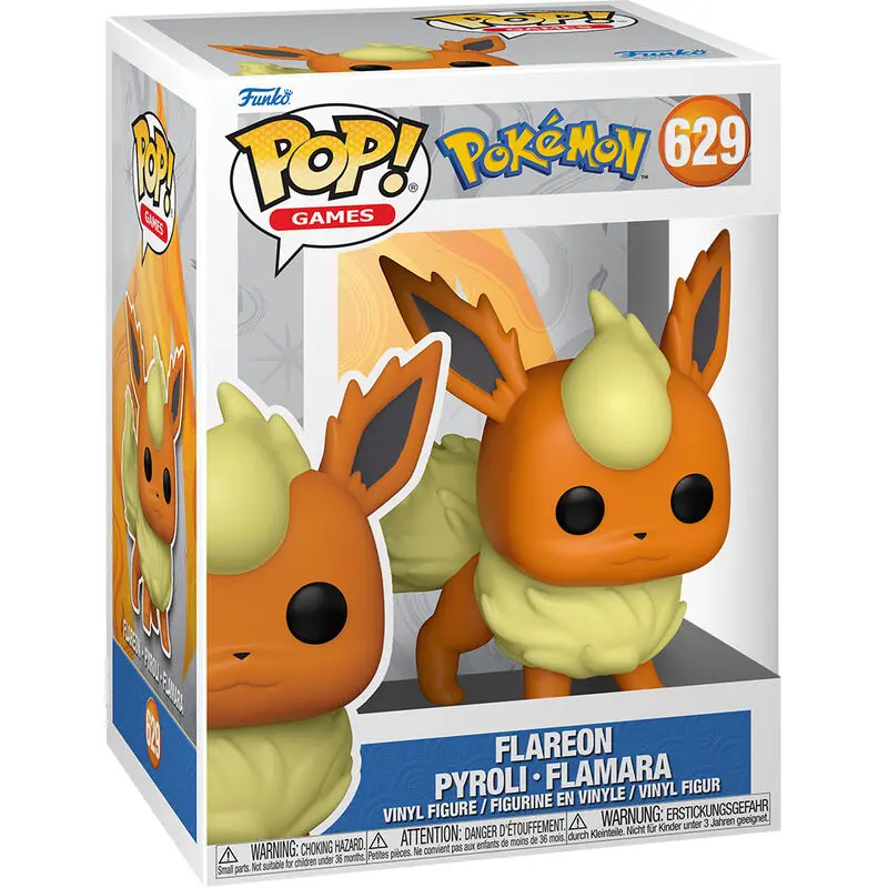 Pokemon POP! Games Vinyl Figure Flareon (EMEA) 9 cm Figurka winylowa zdjęcie produktu