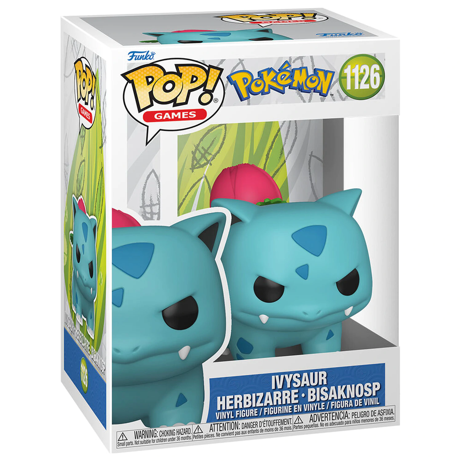 Figurka Funko POP Pokemon Ivysaur Herbizarre Bisaknosp zdjęcie produktu