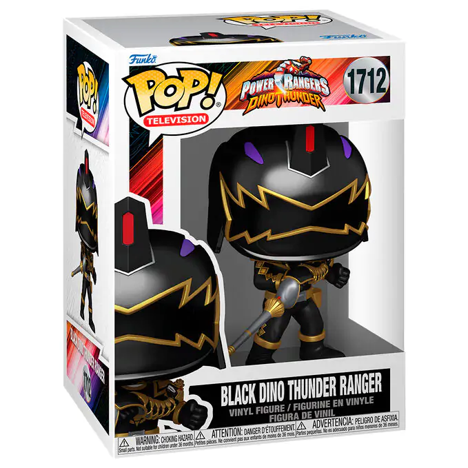 Figurka Funko POP Power Rangers Dino Thunder - Czarny Dino Thunder Ranger zdjęcie produktu