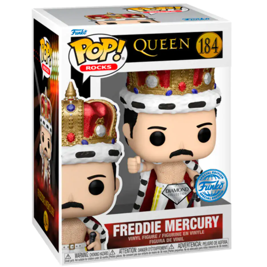 Figurka POP Queen Freddie Mercury Exclusive zdjęcie produktu