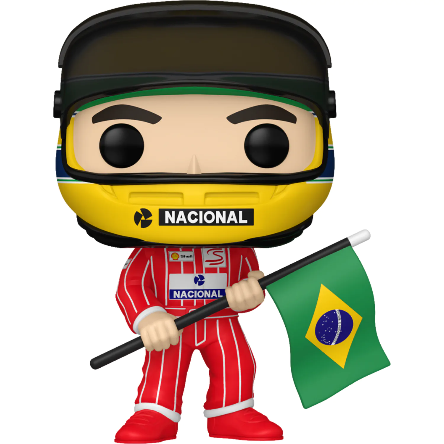 Funko POP figurka Racing Senna (Flaga Brazylii) zdjęcie produktu