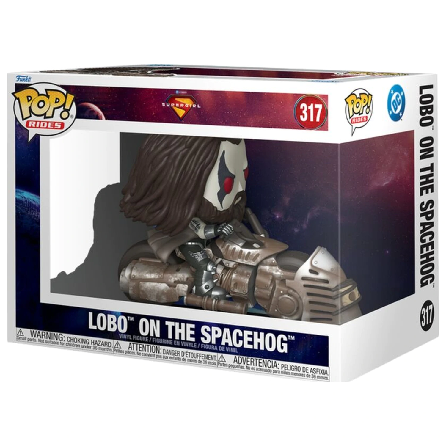 Funko POP figurka Ride DC Comics Supergirl Lobo na Spacehogu zdjęcie produktu