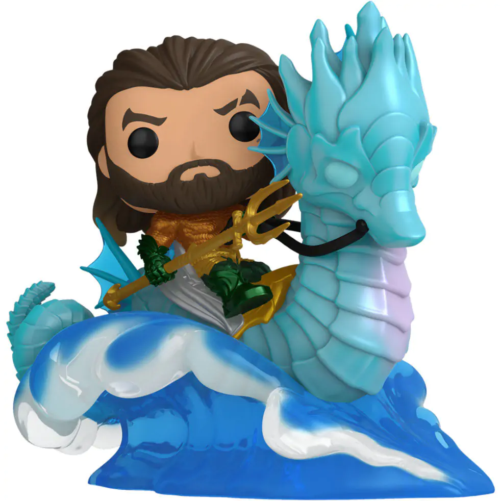 Figurka POP Ride Deluxe DC Comics Aquaman i Zaginione Królestwo Aquaman na Storm zdjęcie produktu