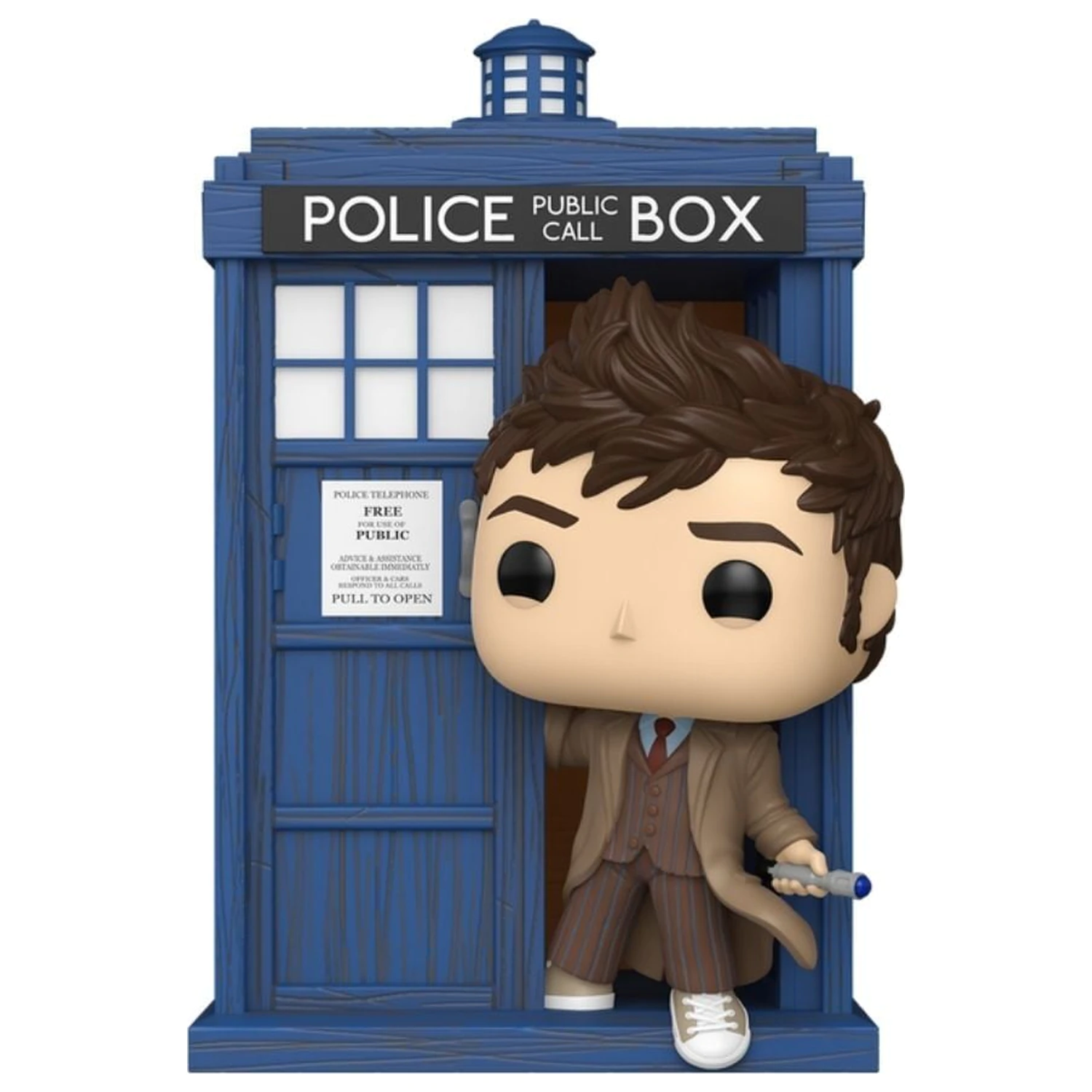 Funko POP figurka Rides Deluxe Doctor Who Tardis z Tenth Doctor zdjęcie produktu