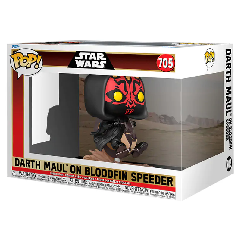 Figurka Funko POP Rides Deluxe Star Wars Darth Maul na Ścigaczu Krwi Bloodfin zdjęcie produktu