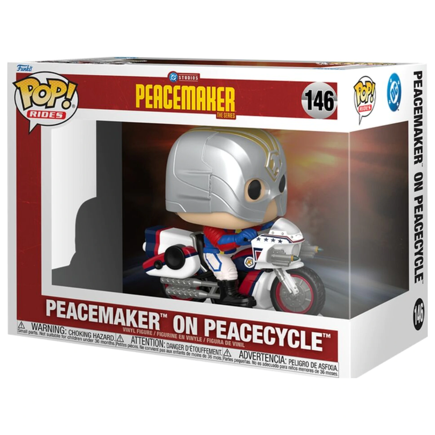 Funko POP figurka Rides Peacemaker - Peacemaker na Peacecycle zdjęcie produktu