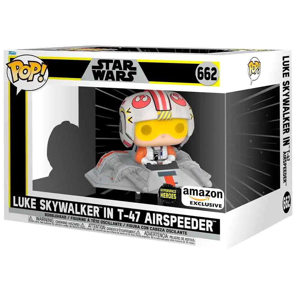 Figurka Funko POP Rides Star Wars Luke Skywalker w T-47 Airspeeder Exclusive zdjęcie produktu