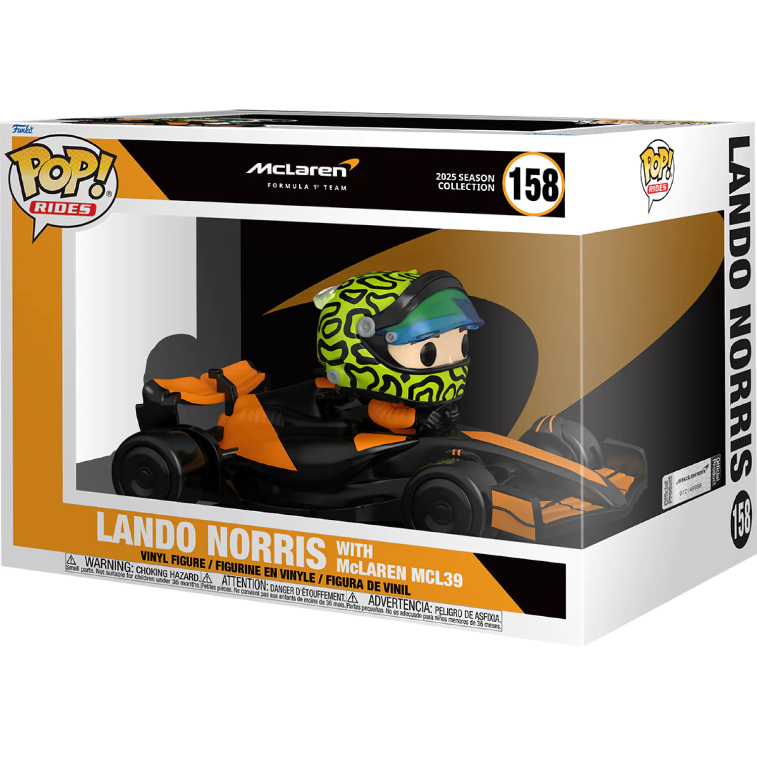 Figurka Funko POP Rides Super Deluxe Racing Lando Norris z McLaren MCL39 zdjęcie produktu