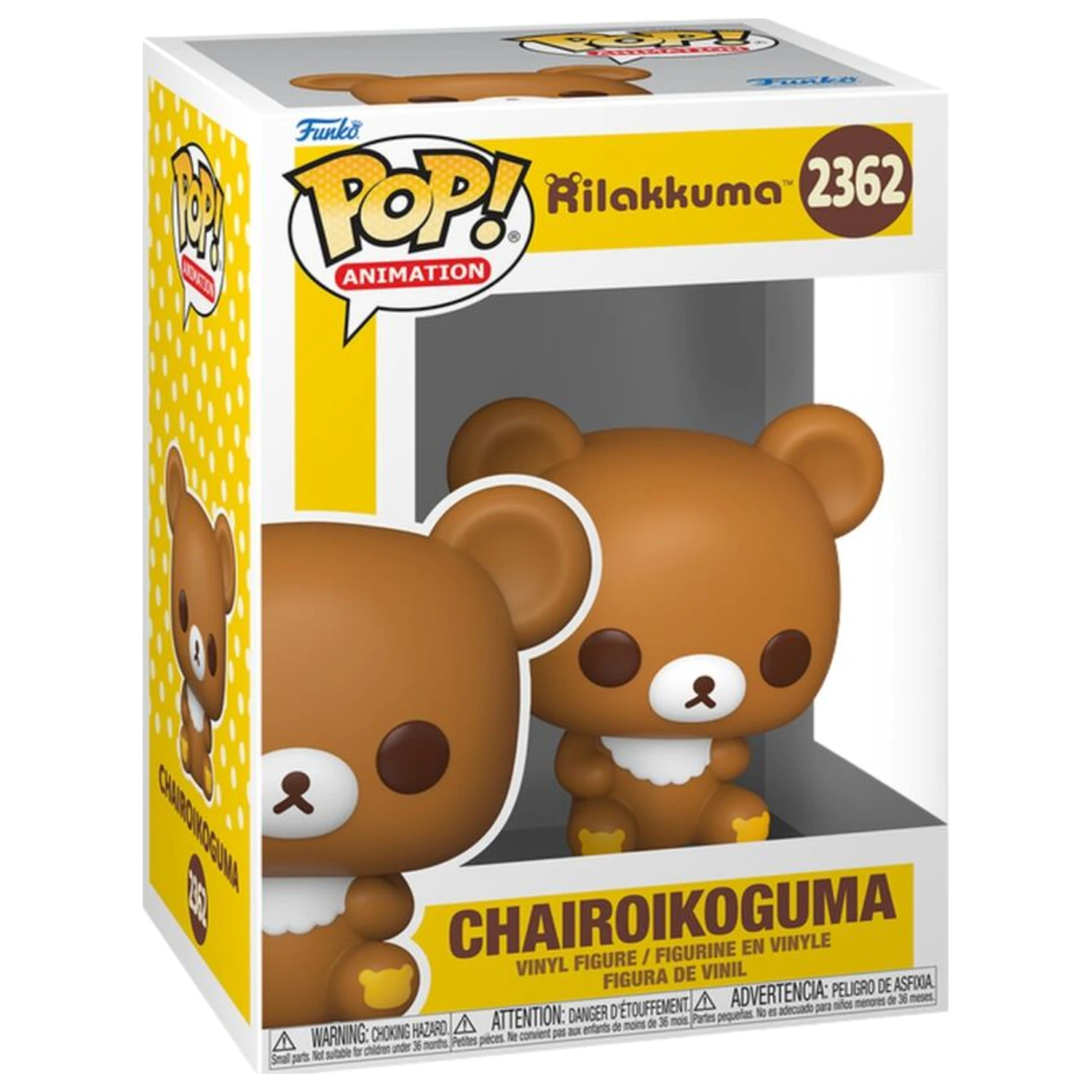 Figurka Funko POP Rilakkuma Chairoikoguma zdjęcie produktu