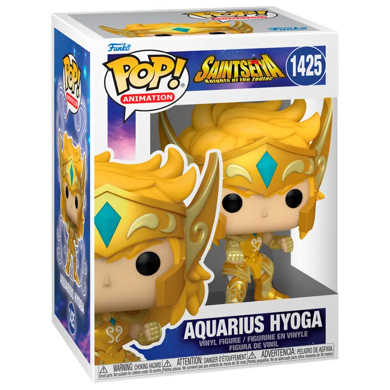 Saint Seiya POP! Figurka Animation Gold Aquarius Hyoga 9 cm zdjęcie produktu