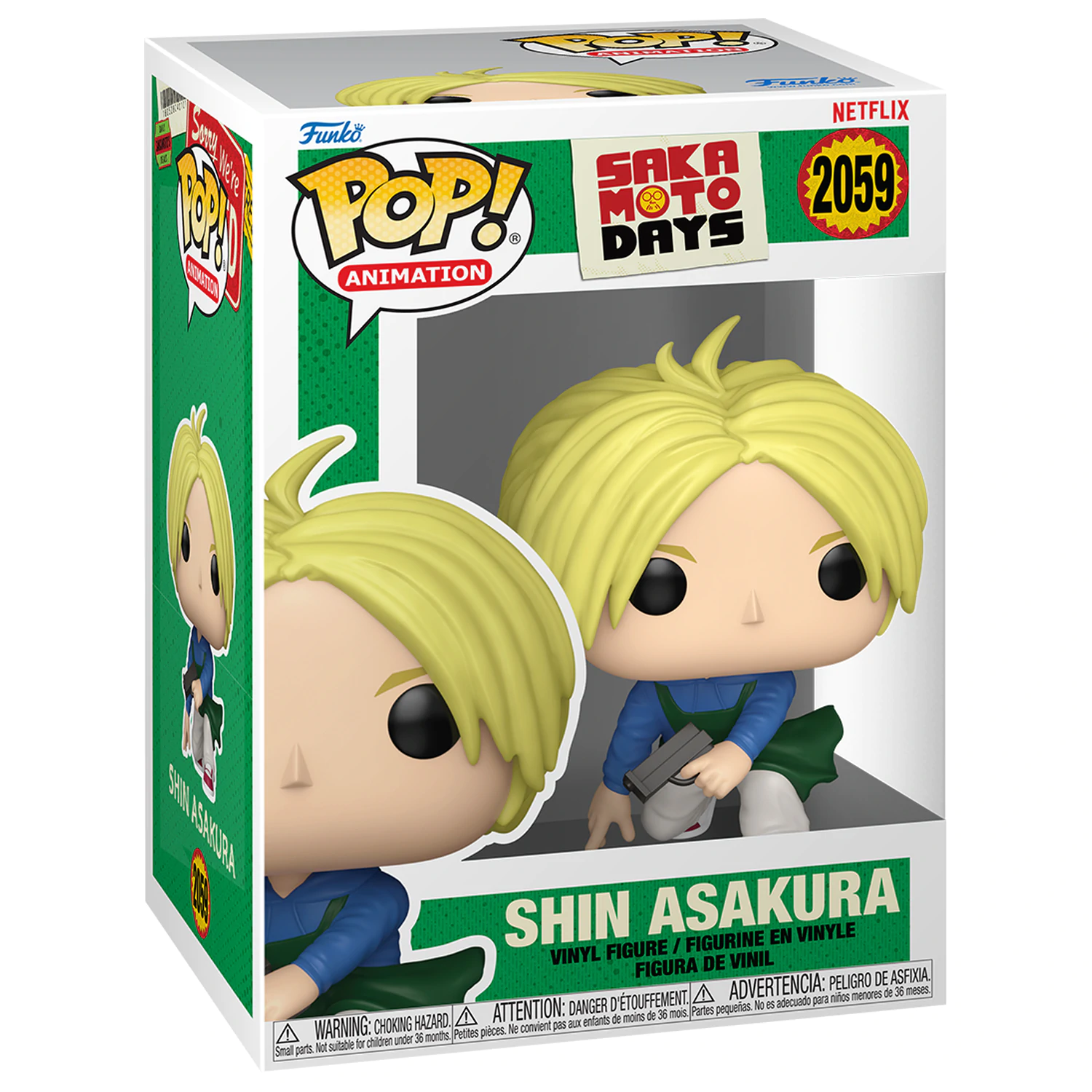 Funko POP figurka Sakamoto Days Shin Asakura zdjęcie produktu