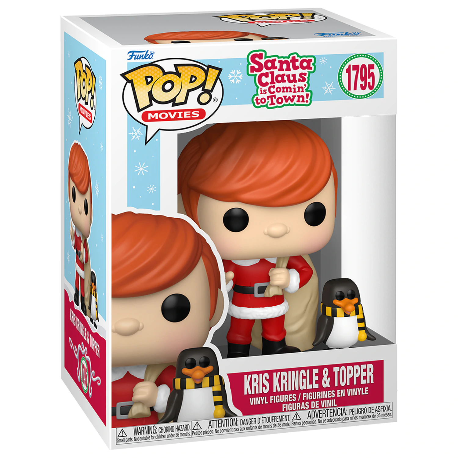 Figurka Funko POP Mikołaj nadchodzi do miasta! Kris Kringle & Topper zdjęcie produktu