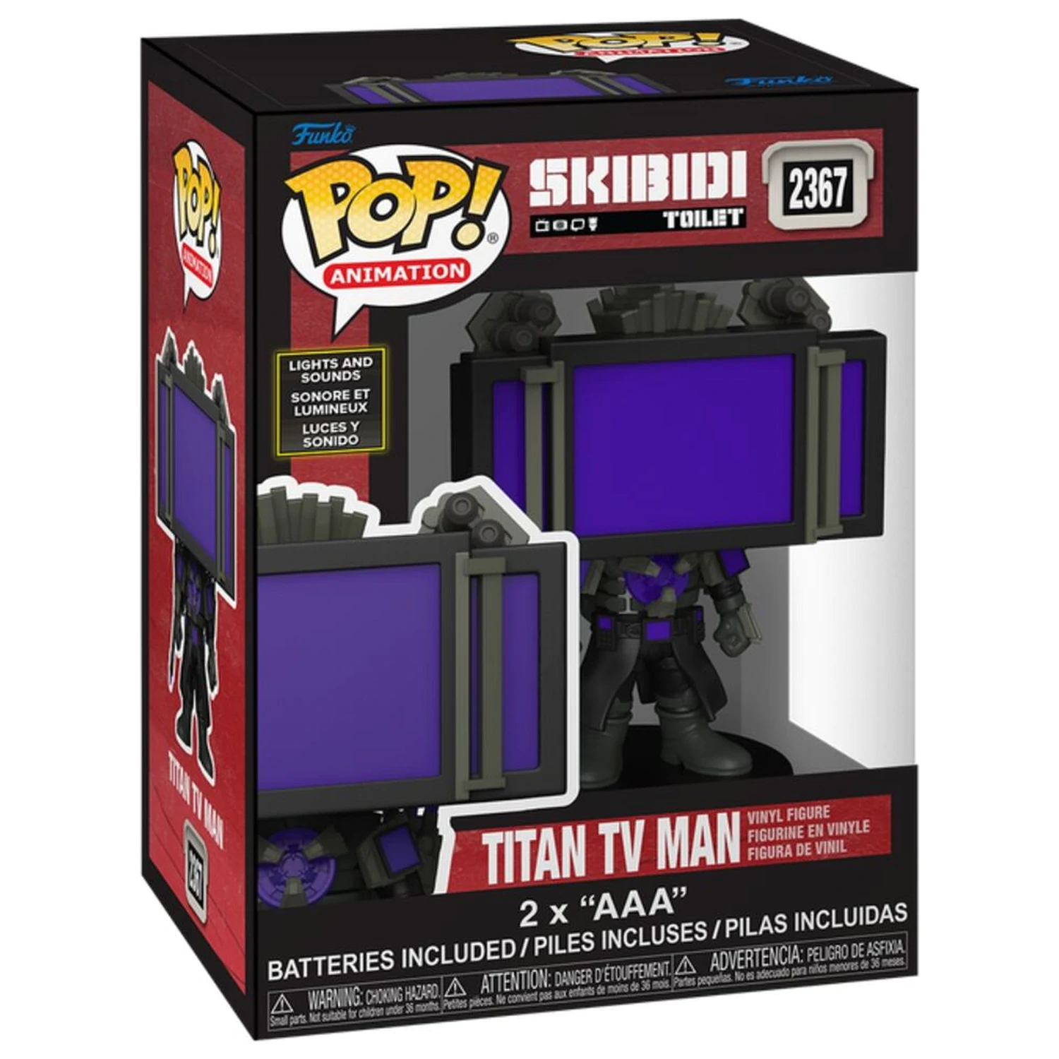 Funko POP figurka SFX Skibidi Toilet Titan TV Man zdjęcie produktu