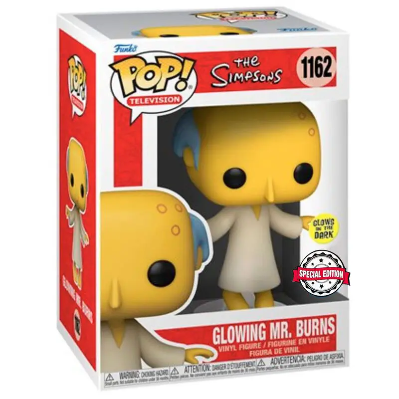 Figurka POP Simpsons Glowing Mr. Burns Exclusive zdjęcie produktu