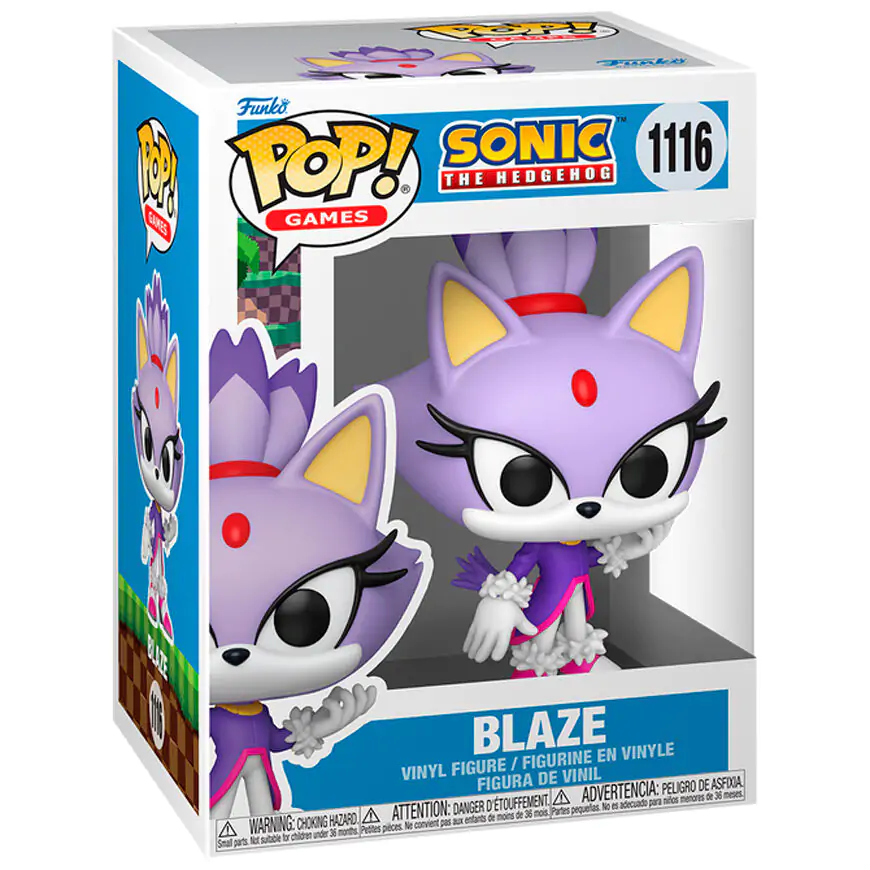 Figurka Funko POP Sonic The Hedgehog Blaze zdjęcie produktu