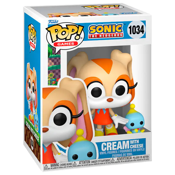 Figurka Funko POP Sonic The Hedgehog Cream with Cheese zdjęcie produktu