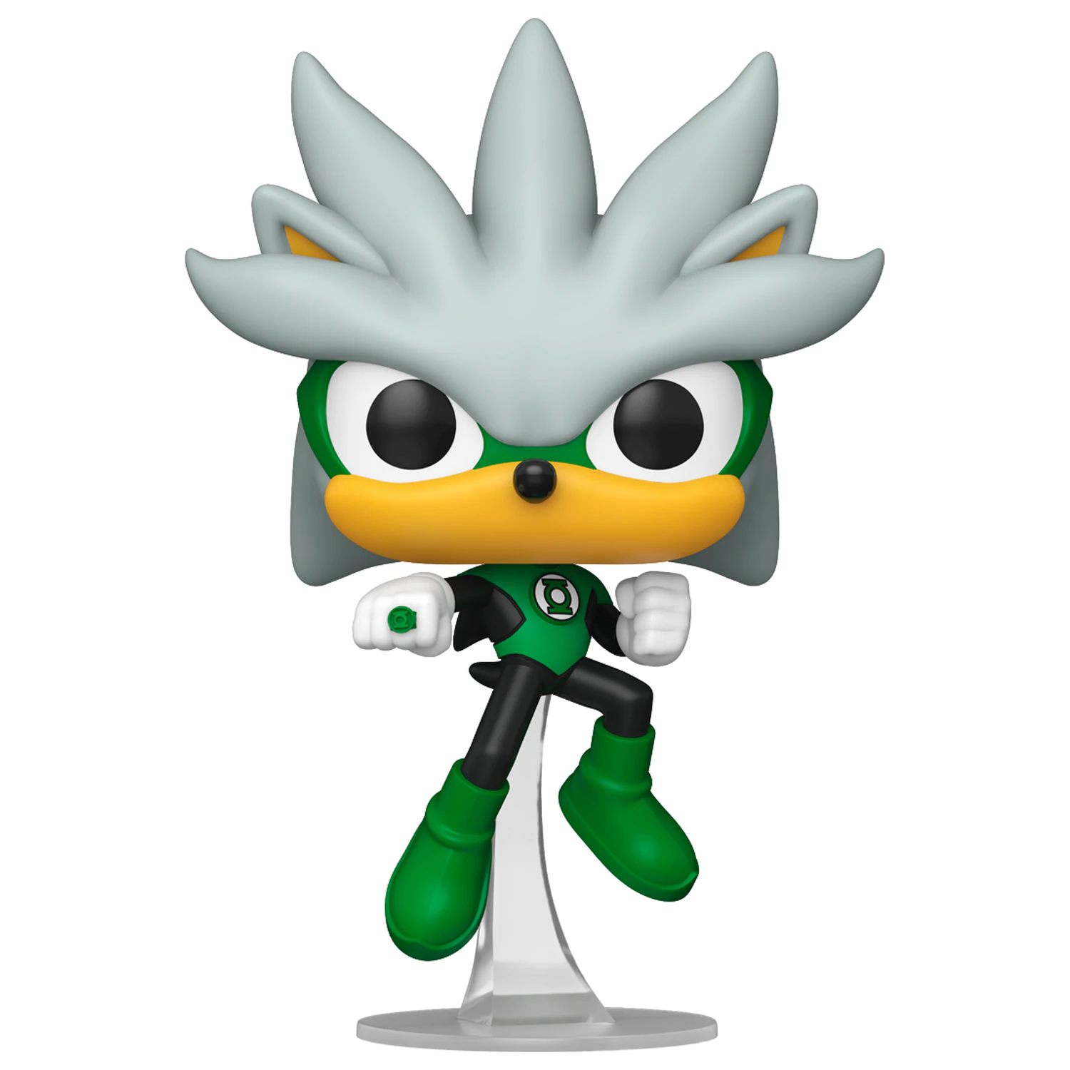 Figurka Funko POP! Sonic The Hedgehog DC Comics Silver jako Green Lantern Exclusive zdjęcie produktu