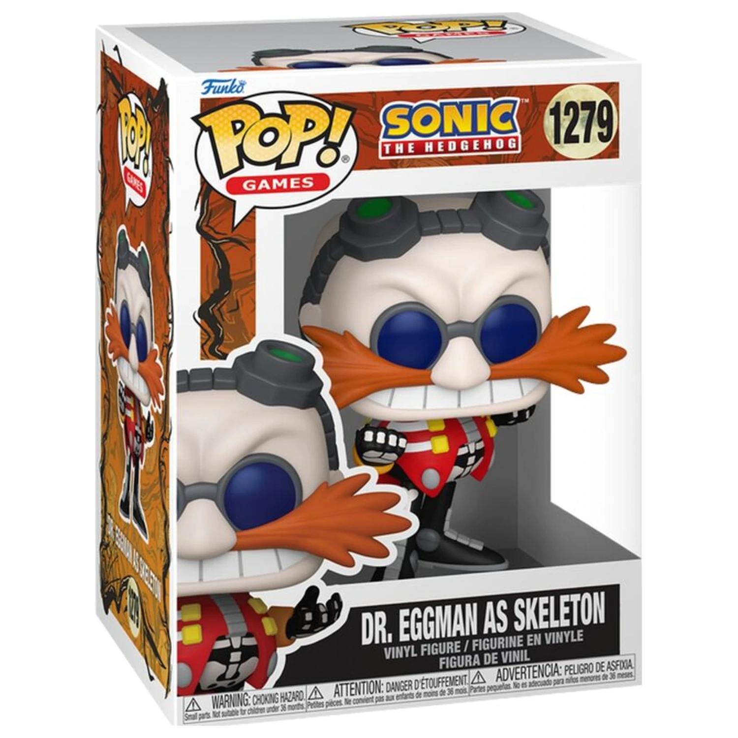 Funko POP figurka Sonic The Hedgehog Dr. Eggman as Skeleton zdjęcie produktu
