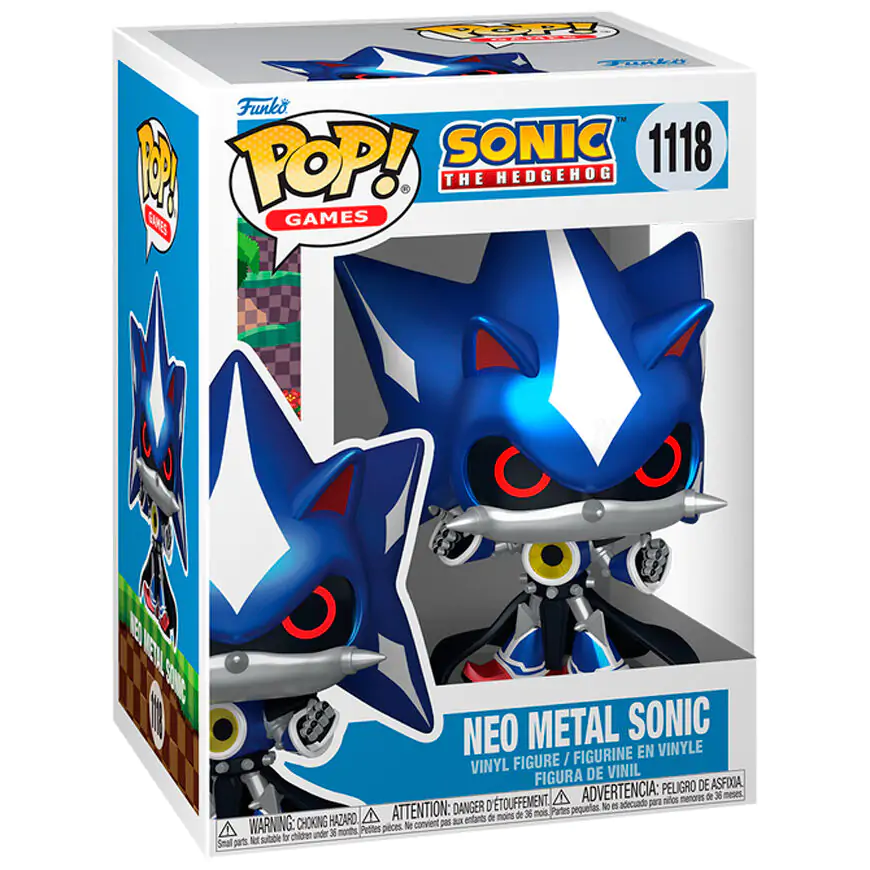 Figurka Funko POP Sonic The Hedgehog Neo Metal Sonic zdjęcie produktu