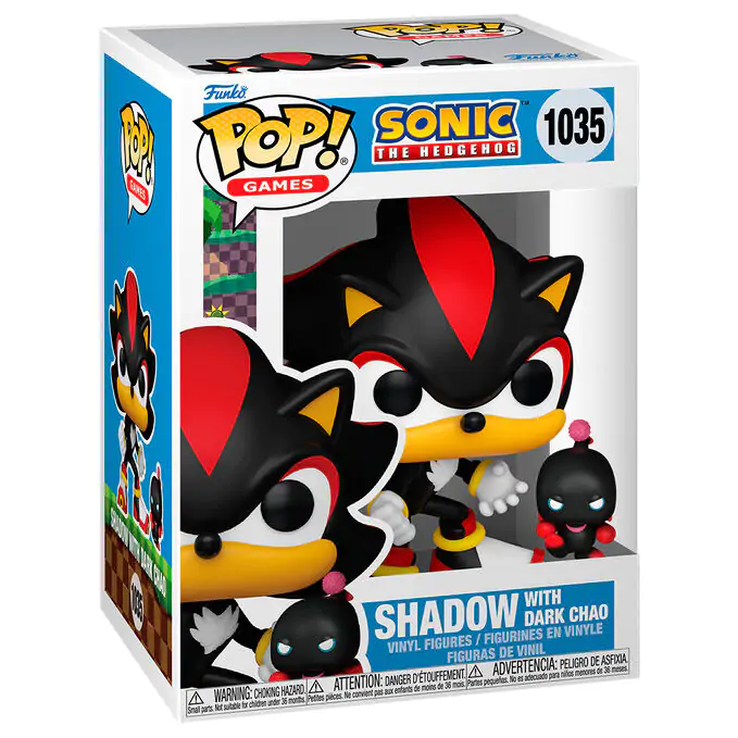 Figurka Funko POP Sonic The Hedgehog Shadow with Dark Chao zdjęcie produktu