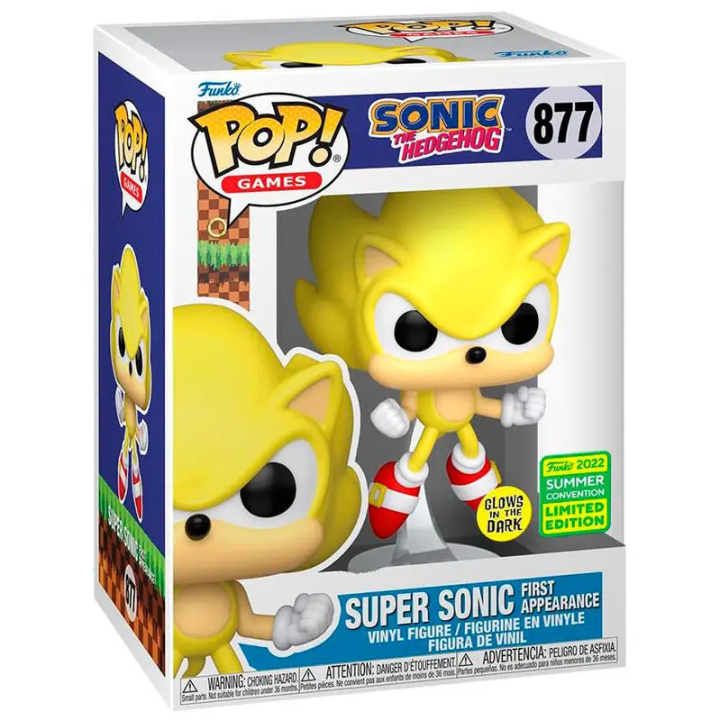 Figurka POP Sonic The Hedgehog Super Sonic Exclusive zdjęcie produktu